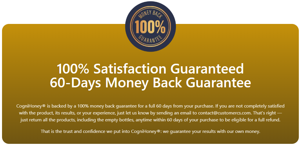 Money Back Guarantee
