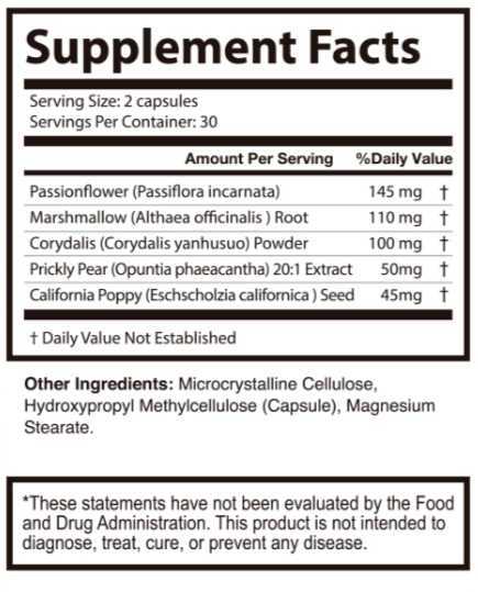 NerveHarmoy Ingredients