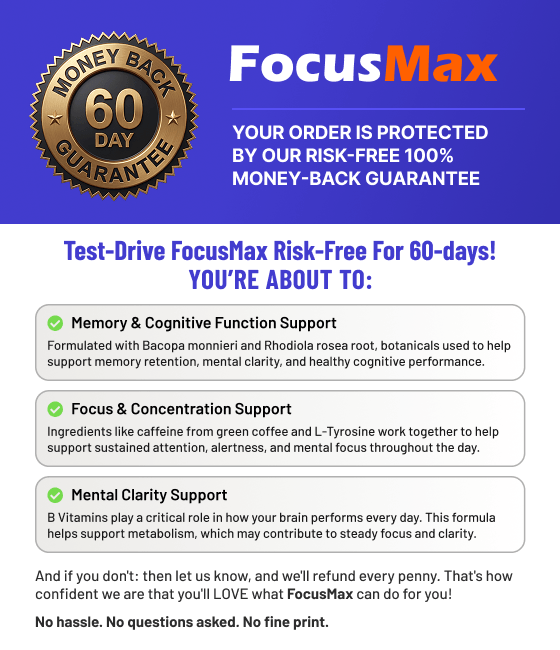 FocusMax money back