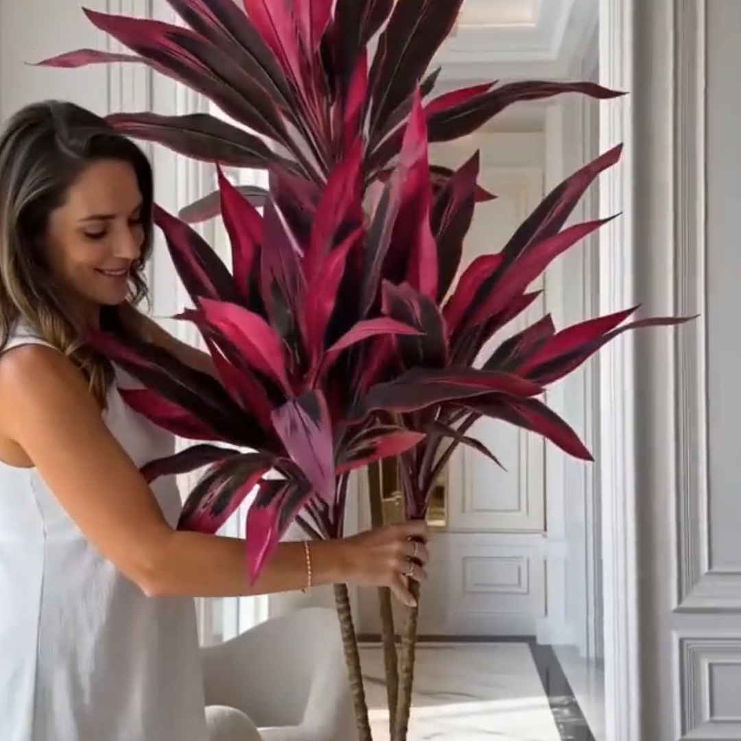 Somnera Artificial Dragon's Blood Tree Plants Customers
